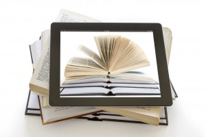 Open Books on iPad 3 concept