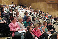 Head Nurse Congress delegates in a lecture