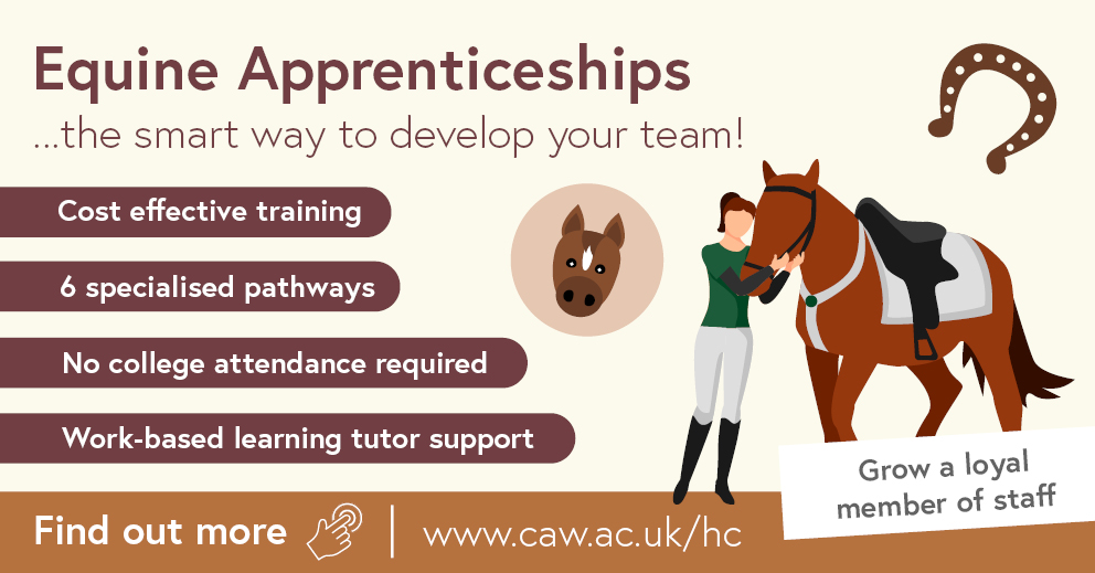 Equine Apprenticeships the smart way to develop your team! CAW Blog