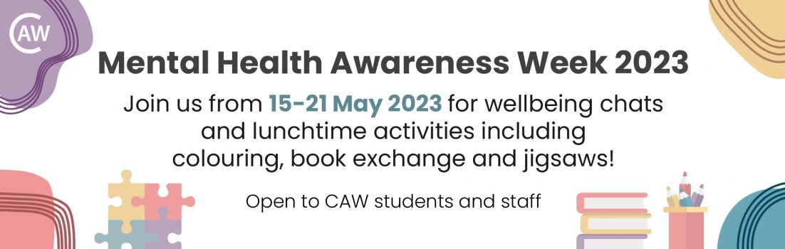 Mental Health Awareness Week Activities For Students And Staff 15 21 